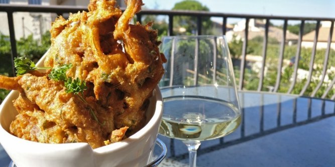 Beignet d'oignon doux des Cévennes