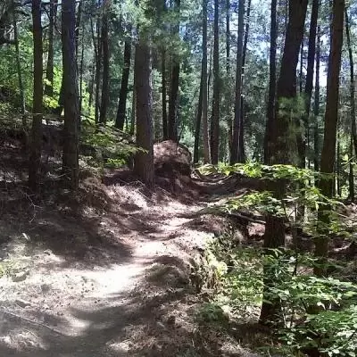 Sentier des cretes d'Aujac