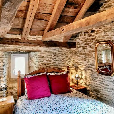 Chambre parentale gite castagnere cevennes