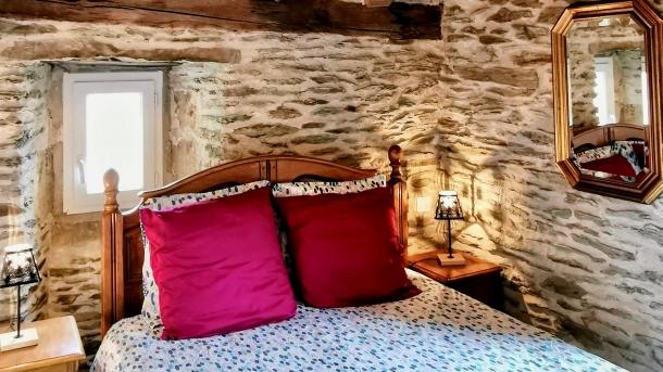 Chambre parentale gite castagnere cevennes