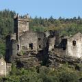 Chateau de Bresis à 3 km du gite Castagnere en Cévennes