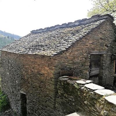 Clède mas Castagnère en Cévennes vue des 2 étages