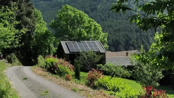 Photovoltaique gite castagnere cevennes