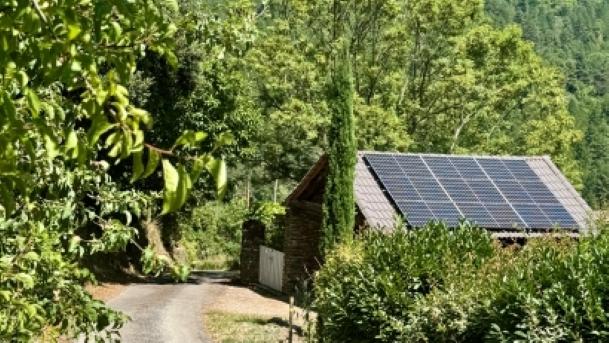 Photovoltaique mas castagnere cevennes