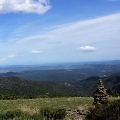 Randonnees autour du mas Castagnere en Cévennes