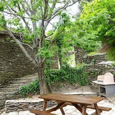 Terrasse du gite Castagnère 4* en Cévennes